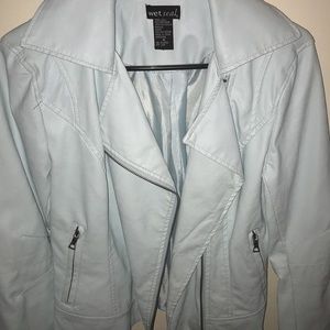 Wet Seal Faux leather jacket
